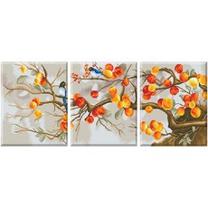 DCLARE DIY珠寶串珠畫組 40*50cm, 紅梧桐樹, 1組