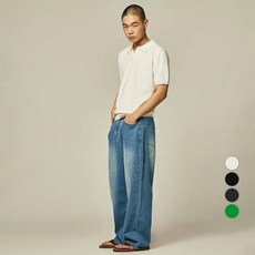 男士 Berry 基本款短袖領針織衫