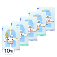 PINK MANGO 三麗鷗國小生筆記本窄行日記本, 10個, 大耳狗喜拿