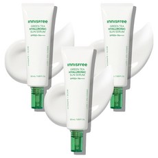이니스프리 그린티 히알루론산 수분 선세럼 SPF50+ PA++++, 50ml, 3개