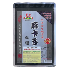 源順製油 麻卡多軟糖 全素食零嘴, 200g, 1袋