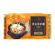 玉民 黃金蕎麥 波浪麵, 200g, 1入