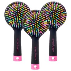 Eye Candy 彩虹卷 S 刷 L, 黑色, 3個