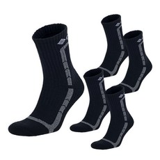 Columbia 哥倫比亞 Expert氣墊中筒襪 CBCEXMDS, BK, 5雙