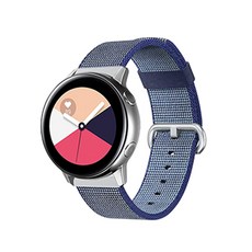 오버기어 갤럭시 워치4 5 40mm 42mm 44mm 45mm 46mm 나토 스트랩, 블루(NV-1), 1개