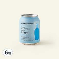 블루보틀커피 브라이트 콜드브루, 236ml, 6개