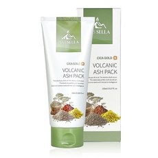 PLUS SELLA Cica Gold積雪草火山泥毛孔清潔面膜, 1條, 1條