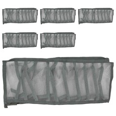 收納王妃 網格收納盒 11格 32 x 12 x 12cm, 灰色, 6個