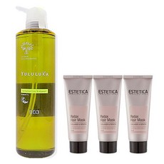 Number Three 草本竹洗髮精 660ml+舒緩髮膜 100ml 3入組, 1組