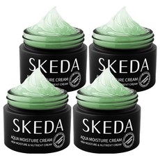 Skeda Aqua Moisture 保濕霜, 50g, 4個