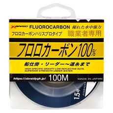 YGK FLUORCAEBON釣魚線, 1.5#, 1個