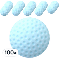 門把防撞多用途矽膠保護套, 100個, 藍色