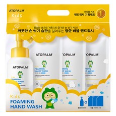 ATOPALM 愛多康 Neopharm 兒童泡沫洗手液原裝 300 毫升 + 補充裝 250 毫升 x 3 件套, 檸檬味, 1組