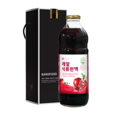 바로푸드 레알 석류 원액 + 선물상자, 1L, 1개