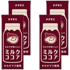 伊藤園可可味牛奶, 200ml, 4入