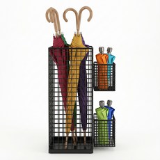 Apnalchangchang 室內玄關整理雨傘架, 黑色 2孔架, 1個