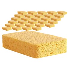 부워크 무흠집 펄프 주방 수세미 스폰지, 10개입, 3개