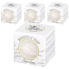 데오필버톤 당나귀밀크 마르세유 비누, 100g, 4개