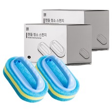 生活智慧王 手柄清潔海綿 主商品, 4個