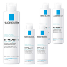 LA ROCHE POSAY 理膚寶水 台灣公司貨 淨透煥膚調理化妝水, 200ml, 5瓶