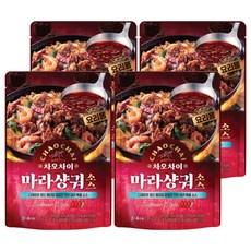 CHAOCHAI 麻辣香鍋醬, 4個, 110g
