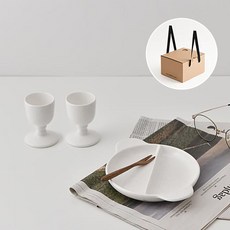 ERATO Diane 兩人陶瓷燒酒杯3件組, 1套, 斑點