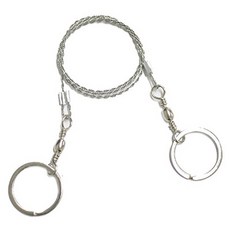 씨티컴퍼니 휴대용 캠핑 와이어 톱, 실버, 1개