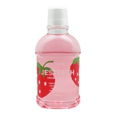 JESTEETH 全璟 齒潔適 兒童含氟漱口水 草莓口味, 500ml, 1瓶