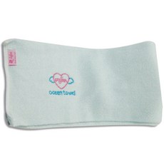 韓國 OCEAN 兒童沐浴巾, 藍色, 1個, 1入