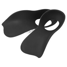 리빙홈디테일 아치 보조 발바닥 신발 깔창 패드 양쪽 세트 블랙, 1개