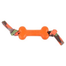 MAJOR DOG 耐咬玩具 手拉小骨頭 100%聚酯/聚乙烯顆粒, 5 x 10cm, 1個