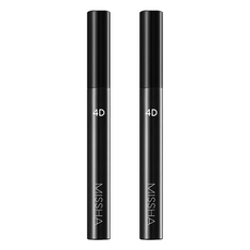 미샤 4D 마스카라 7 g, 블랙, 2개