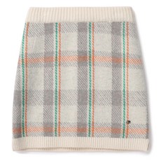 renoma kids 女童寬鬆大格紋針織裙 R2341S604061