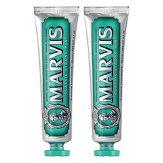 MARVIS 台灣公司貨 義大利牙膏 經典薄荷, 85ml, 1入, 2條