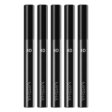 미샤 4D 마스카라 7g, 블랙, 5개