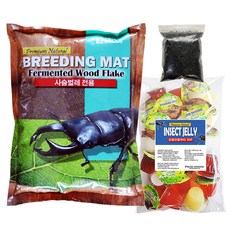 벅스킹덤 사슴벌레전용 브리딩 리필세트, 혼합 색상, 1세트