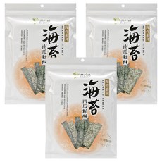 WEI SHEN FAR 維盛發 海苔南瓜籽酥 低油低鹽低鈉 無防腐劑 嚴選特A級海苔 SGS ISO HACCP認證, 40g, 3包