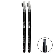 라몽 래쉬몬스터 밀라노 아이브로우 펜슬, 01블랙, 2개