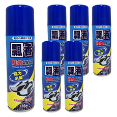 EMO 鞋內瞬間消臭劑, 強力消臭, 除臭抗菌, 220ml, 6瓶