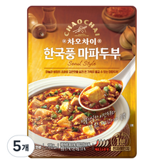 차오차이 한국풍 마파두부, 5개, 190g