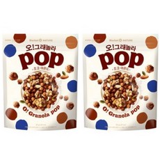 Market O NATURE Pop格蘭諾拉麥片 巧克力杏仁口味, 370g, 2包