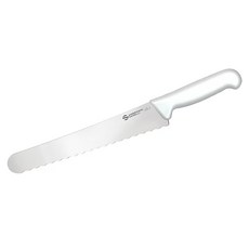 AMBROGIO SANELLI 山里尼 SUPRA 4D WAVE 糕點刀 波浪齒 26cm, 白色, 1支