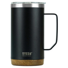 TYESO 泰碩 軟木保溫馬克杯 710ml, 顏色隨機, 1個