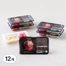 삼광 뚜껑이 있는 락교와 적초생강, 60g, 12개