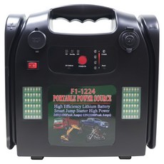 ZSK POWER 智慧型全自動12V/24V救車緊急啟動電源 F1-1224, 75480mAh, 1個