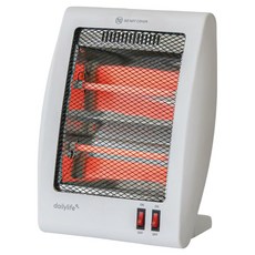 델라이프 2단 쿼츠 히터, DH-BH26, 화이트