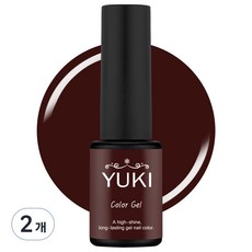 YUKI 彩色凝膠, 29號深勃根地, 5g, 2個