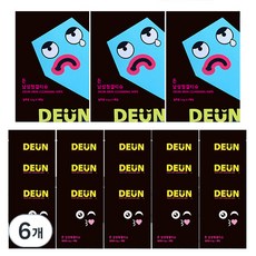 든 물에녹는 남성청결티슈 5p, 97.5g, 6개
