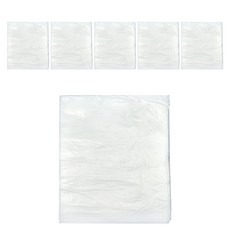 World Clean 白色層壓分類回收塑膠袋, 40L, 300個