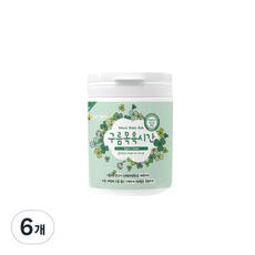 미스플러스 구름목욕시간 대팩 거품 입욕파우더 클로버, 500g, 6개
